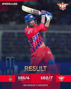 Mukul Choudhary’s Last-Ball Heist: LSG Stun KKR in IPL 2026’s Greatest Thriller